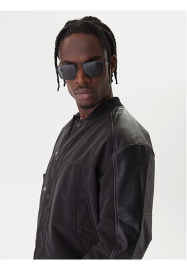 G-Star RAW - G-Star Raw Kurtka bomber Varsity D26928 C408 Czarny Regular Fit. Kolor: czarny. Materiał: syntetyk