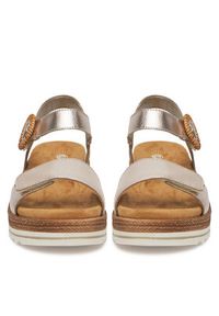 Remonte Sandały CEO-D0Q52-31 Złoty. Kolor: złoty. Materiał: skóra #3