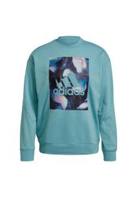 Adidas - Bluza adidas uforu Sweatshirt W GS3893. Kolor: niebieski