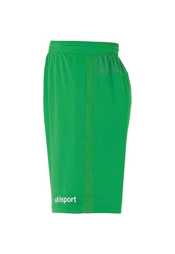UHLSPORT - Szorty dla dzieci Uhlsport. Kolor: zielony, biały, wielokolorowy. Styl: sportowy