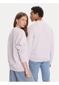 AMI PARIS - AMI Paris Bluza HSW060.730 Fioletowy Regular Fit. Kolor: fioletowy. Materiał: bawełna #4