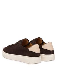 BOSS Sneakersy 50563336 Brązowy. Kolor: brązowy. Materiał: skóra #2