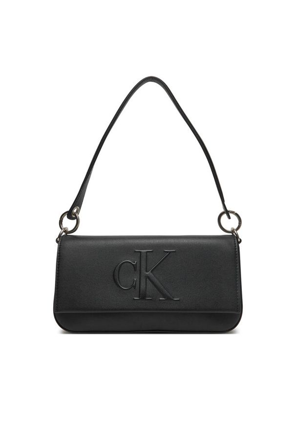 Torebka Calvin Klein Jeans. Kolor: czarny