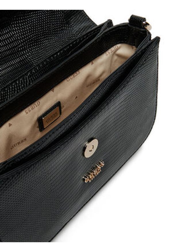 Guess Torebka HWKG95 31200 Czarny. Kolor: czarny. Materiał: skórzane
