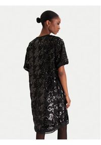 DKNY Sukienka koktajlowa DD54AN74 Czarny Regular Fit. Kolor: czarny. Materiał: syntetyk. Styl: wizytowy #5