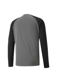 T-Shirt Puma Teampacer Gk Ls Jersey Dorosłych. Kolor: wielokolorowy, czarny, szary. Materiał: poliester