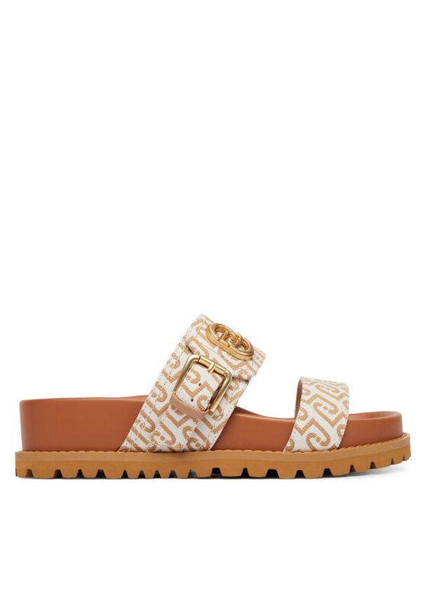 Liu Jo Klapki Livia 02 SA6109 TX439 Beżowy. Kolor: beżowy. Materiał: materiał