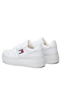 Tommy Jeans Sneakersy Tjw Retro Basket Flatform Ess EN0EN02506 Biały. Kolor: biały #3