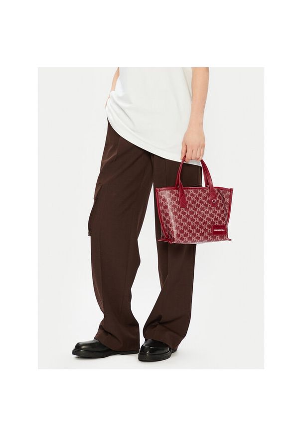 Karl Lagerfeld - Torebka KARL LAGERFELD. Kolor: czerwony