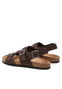 Geox Sandały U Sandal Ghita A U159VA 00032 C6024 Brązowy. Kolor: brązowy. Materiał: skóra, nubuk #6