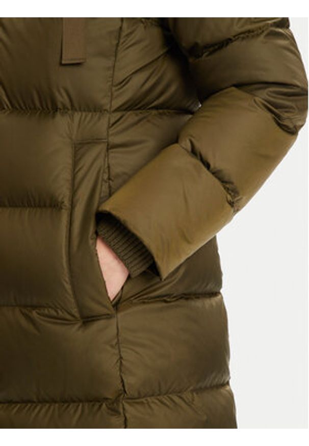 Marc O'Polo Kurtka puchowa 509 0329 71095 Zielony Regular Fit. Typ kołnierza: polo. Kolor: zielony. Materiał: syntetyk