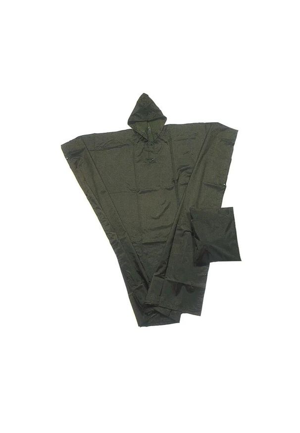 Poncho PERCUSSION. Kolor: wielokolorowy, zielony, brązowy