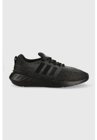 adidas Originals sneakersy SWIFT RUN kolor czarny. Nosek buta: okrągły. Zapięcie: sznurówki. Kolor: czarny. Materiał: materiał, guma. Sport: bieganie