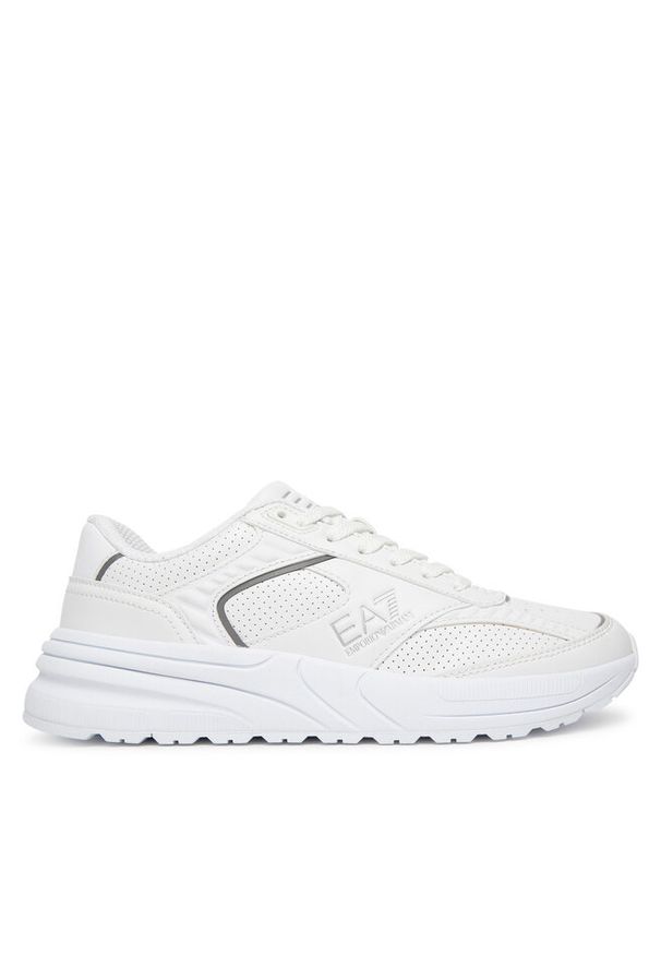 Sneakersy EA7 Emporio Armani. Kolor: biały