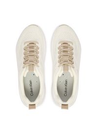 Calvin Klein Sneakersy Chunky Run Ckstripe Lup Sp Kn HW0HW03006 Biały. Kolor: biały. Materiał: materiał. Sport: bieganie #3