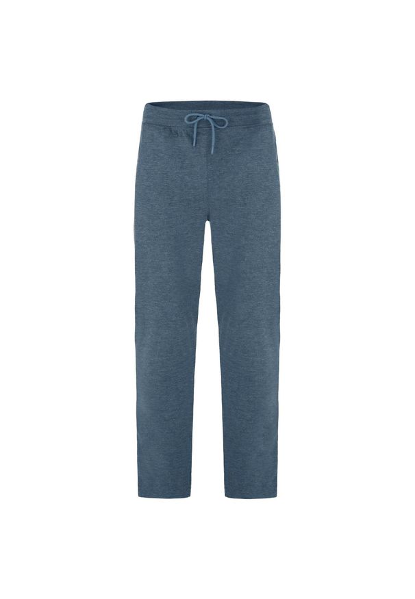 GLENMUIR - Męskie Spodnie do Joggingu Ecylllo - Komfort i Trwałość. Kolor: fioletowy. Materiał: dresówka. Styl: sportowy
