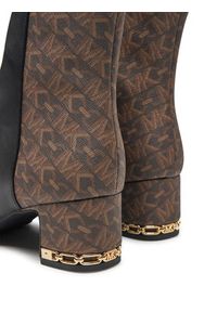 MICHAEL Michael Kors Botki 40F4JUME6L Brązowy. Kolor: brązowy. Materiał: skóra #4