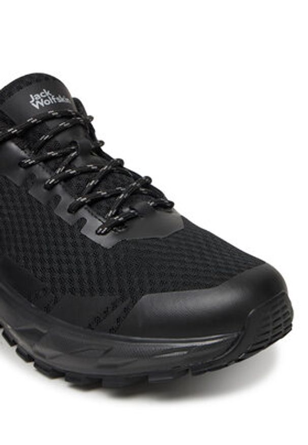 Jack Wolfskin Sneakersy Hike Ventura Lite Xt Vent Low A64206 Czarny. Kolor: czarny. Materiał: materiał