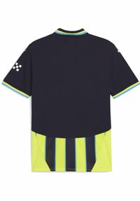 Puma - Męska koszulka wyjazdowa Manchester City 24/25 PUMA New Navy Yellow Glow Blue. Kolor: żółty, wielokolorowy, niebieski