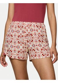 Triumph Szorty piżamowe Aura Spotlight 10221415 Kolorowy Relaxed Fit. Wzór: kolorowy