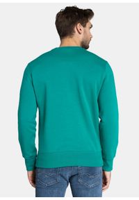 Bluza męska Champion Organic Cotton Blend Script Logo (216471-GS091). Kolor: zielony. Materiał: materiał. Styl: elegancki, sportowy #4