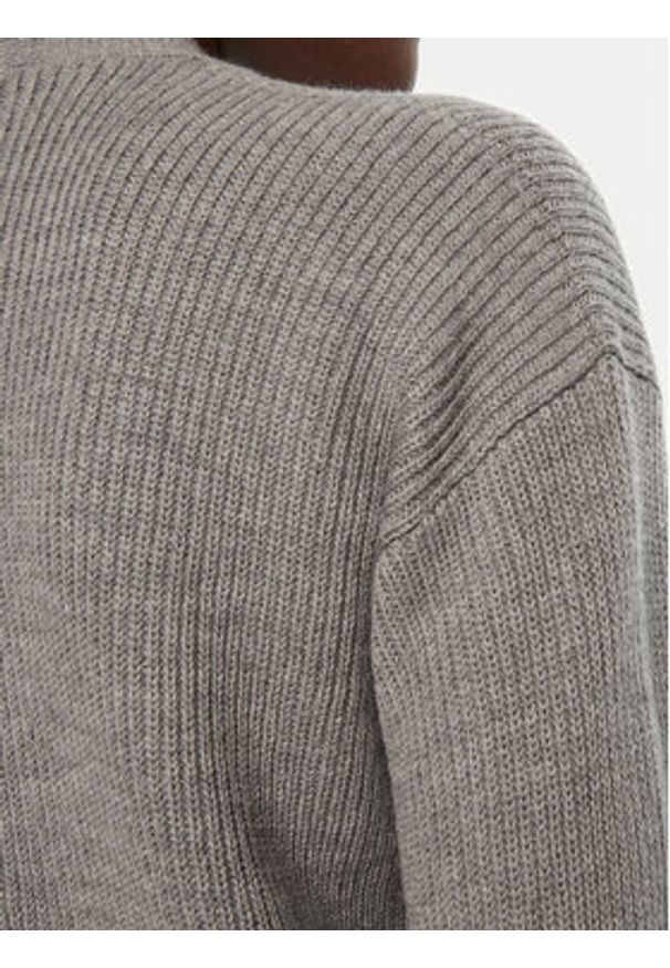 Max Mara Leisure Kardigan York 2426346048 Szary Regular Fit. Kolor: szary. Materiał: wełna