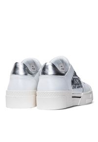 Sneakers'y damskie białe Love Moschino JA15605G0EJG110A. Kolor: biały. Wzór: kolorowy