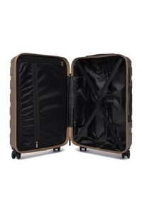 Gino Rossi - GINO ROSSI Walizka średnia CEO-GIN-M-002-05-GOLD Złoty. Kolor: złoty #4