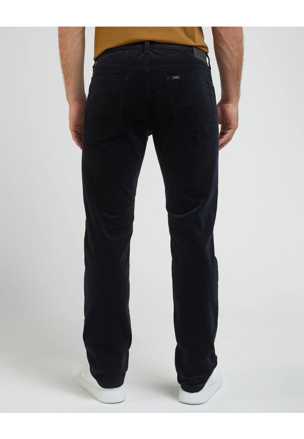 Lee - LEE MĘSKIE SPODNIE JEANSOWE DAREN ZIP FLY BLACK 112342357 L707007087