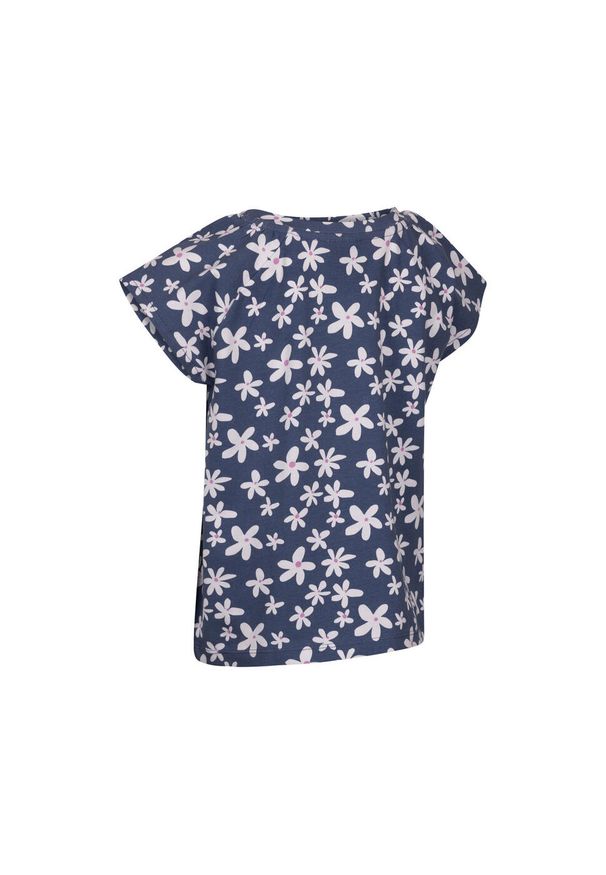 TRESPASS - T-shirt Dla Dziewczynki Kwiaty Josey. Kolor: niebieski. Wzór: kwiaty