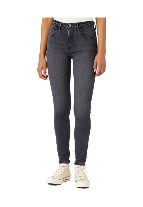 Wrangler - DAMSKIE SPODNIE WRANGLER HIGH SKINNY HEART BREAKER 112345385