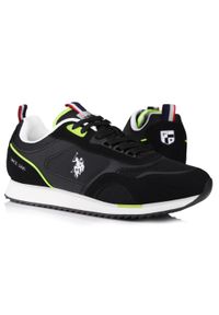 U.S. Polo Assn - Buty męskie sportowe do chodzenia U.S POLO. Kolor: żółty, biały, wielokolorowy, czarny. Sport: turystyka piesza