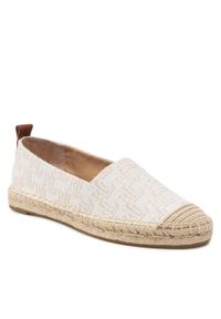 Espadryle Lauren Ralph Lauren Cameryn 802860833001 Vanlla/Tan. Kolor: biały. Materiał: materiał