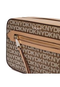 DKNY Torebka Bryant Ave Camera Ba R42EYE22 Brązowy. Kolor: brązowy. Materiał: skórzane