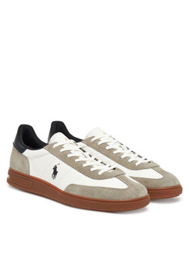 Polo Ralph Lauren Sneakersy Bedford 809968171003 Biały. Kolor: biały. Materiał: zamsz, skóra