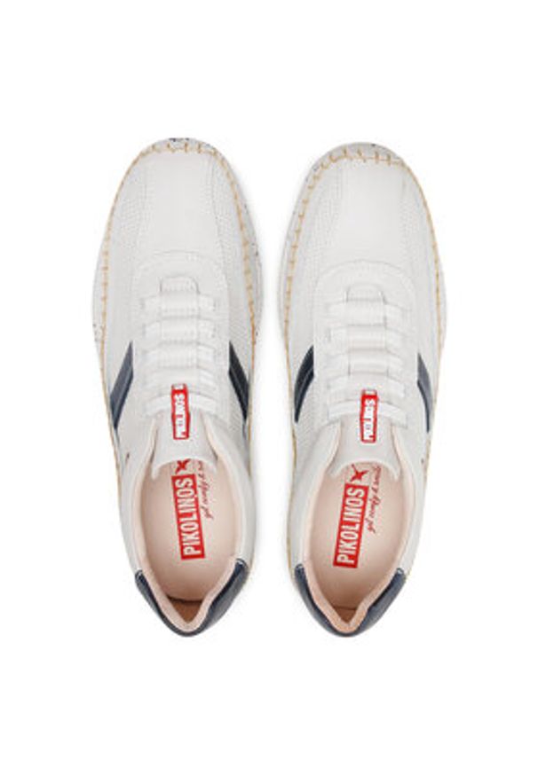 Pikolinos Sneakersy M4U-6046C1 Szary. Kolor: szary. Materiał: skóra