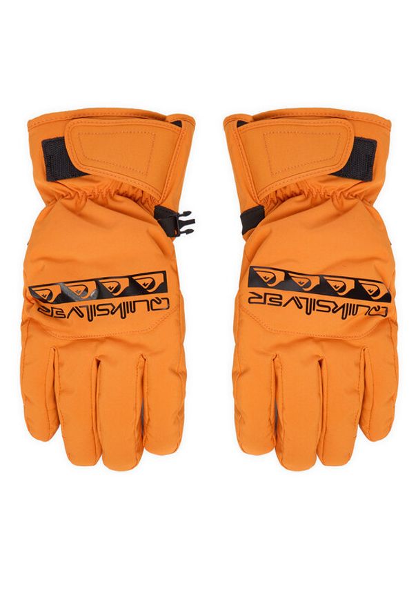 Quiksilver Rękawice narciarskie Cross EQYHN03191 Pomarańczowy. Kolor: pomarańczowy. Materiał: poliester. Sport: narciarstwo