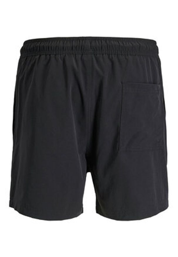 Jack & Jones Szorty kąpielowe Maui Tropic 12291385 Czarny Regular Fit. Kolor: czarny. Materiał: syntetyk