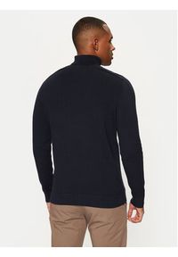 s.Oliver Golf 2152195 Granatowy Regular Fit. Typ kołnierza: golf. Kolor: niebieski. Materiał: bawełna #2