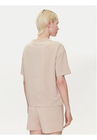 Hugo - HUGO T-Shirt 50490593 Beżowy Relaxed Fit. Kolor: beżowy. Materiał: bawełna #5