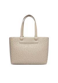 Armani Exchange Torebka XW001481 AF15774 U6208 Beżowy. Kolor: beżowy. Materiał: skórzane #5