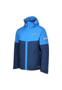 ALPINE PRO - Kurtka turystyczna męska Alpine Pro Norem wodoodporna. Kolor: niebieski