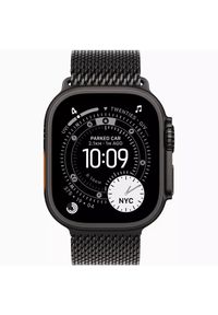 APPLE - Apple Watch Ultra 3 GPS + Cellular 49mm Black Titanium Case with Black Titanium Milanese Loop - Large #1
