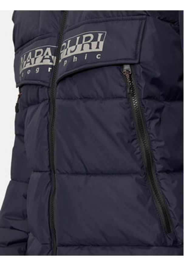 Napapijri Kurtka zimowa NP0A4I23 Granatowy Regular Fit. Kolor: niebieski. Materiał: syntetyk. Sezon: zima