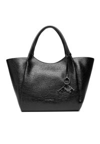 Emporio Armani Torebka EW001009 AF17283 UC001 Czarny. Kolor: czarny. Materiał: skórzane