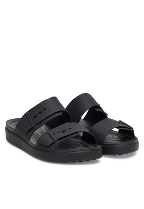Crocs Klapki Brooklyn Buckle Low Low 211215 Czarny. Kolor: czarny