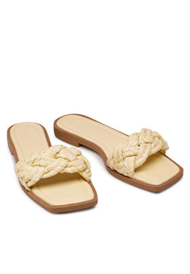 Jenny Fairy Klapki LS5795-01 Beżowy. Kolor: beżowy. Materiał: syntetyk