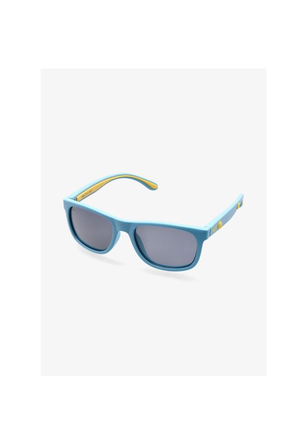 Okulary dla dzieci GOG Alice - matt blue/yellow. Kolor: niebieski