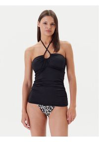 MICHAEL Michael Kors Tankini MM7M760 Czarny. Kolor: czarny. Materiał: syntetyk