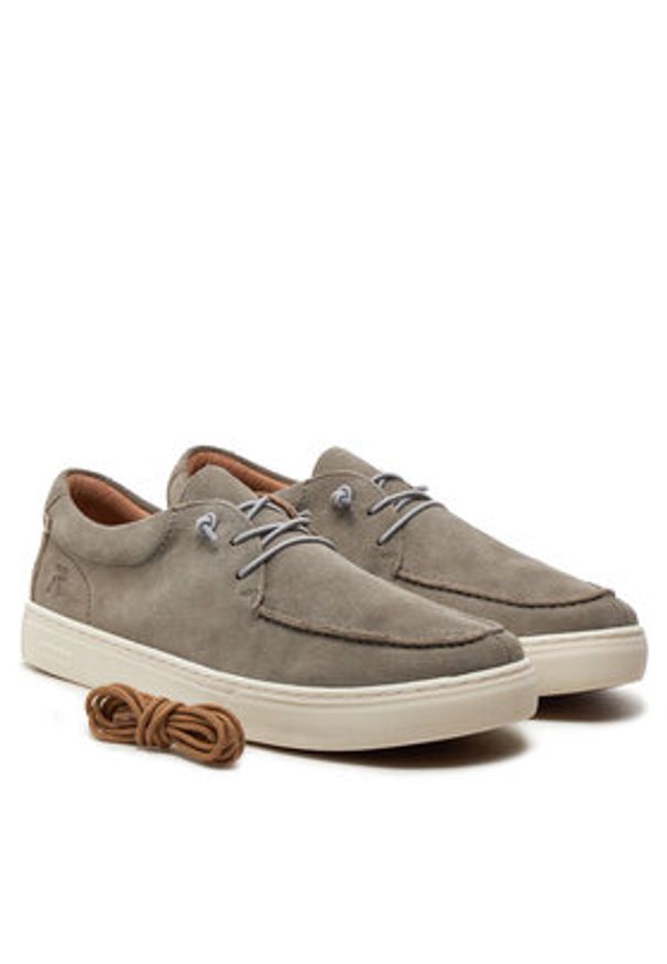Rieker Revolution Lifestyle Mokasyny U0702-42 Szary. Kolor: szary. Materiał: zamsz, skóra